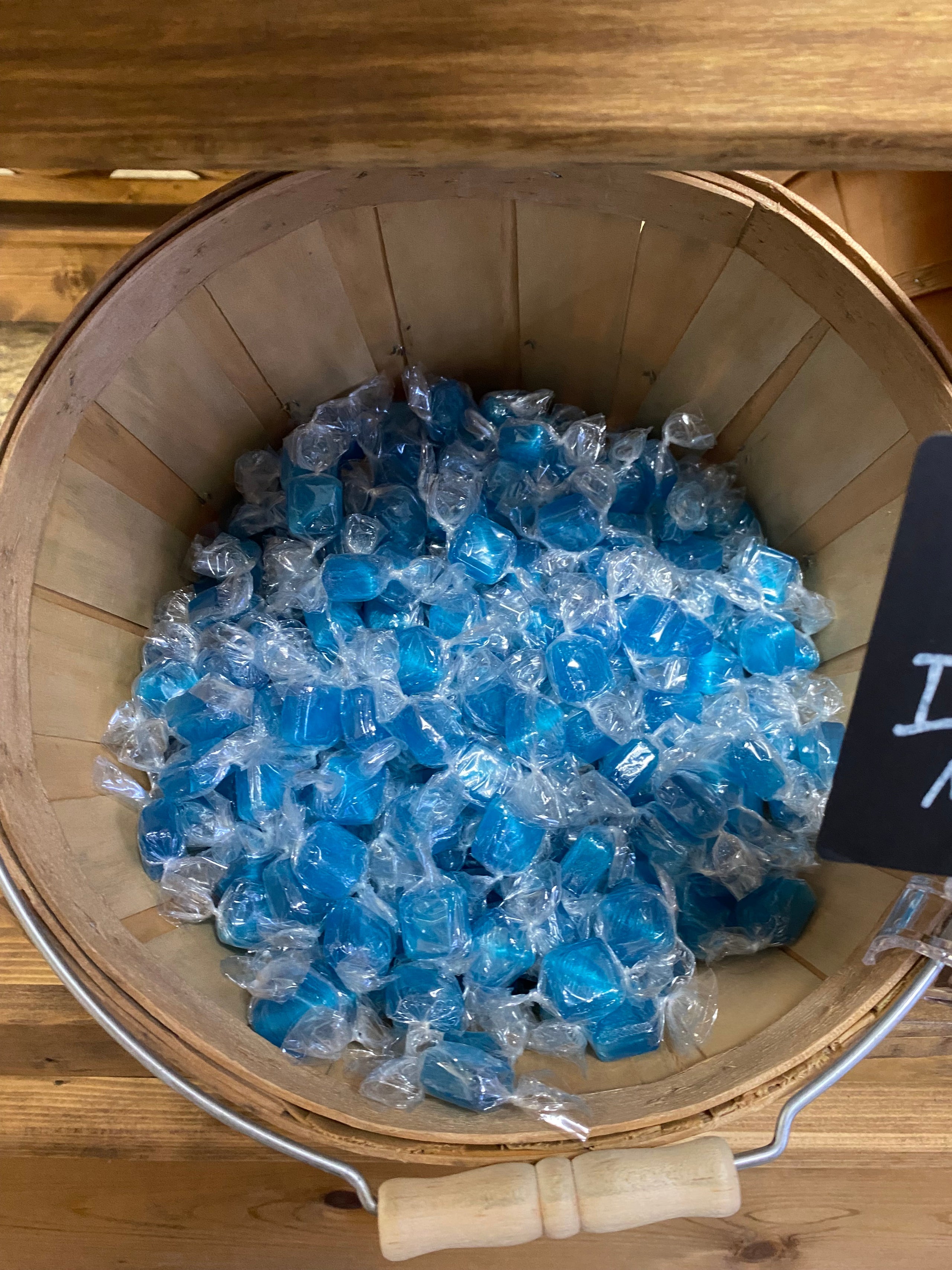 Ice Blue Mint Squares | James' Sweet Spot